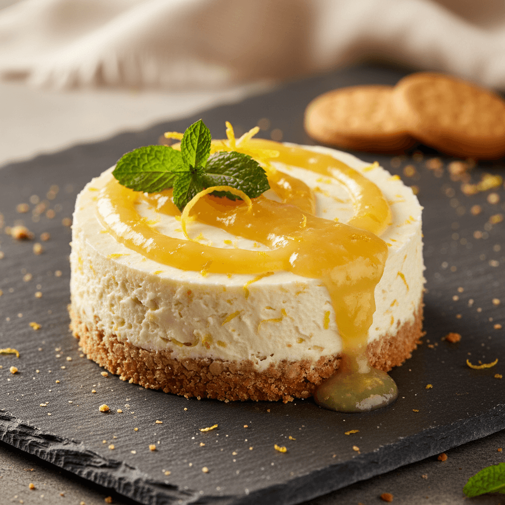 Petibörlü Limonlu Cheesecake tarifi görseli - 8 kişilik, 622 TL maliyet