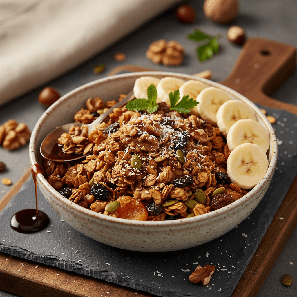 Pratik Granola tarifi görseli - 4 kişilik, 122 TL maliyet