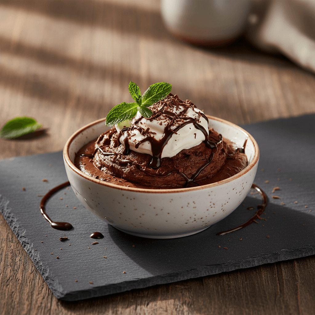 Çikolata Mousse tarifi görseli - 2 kişilik, 143 TL maliyet