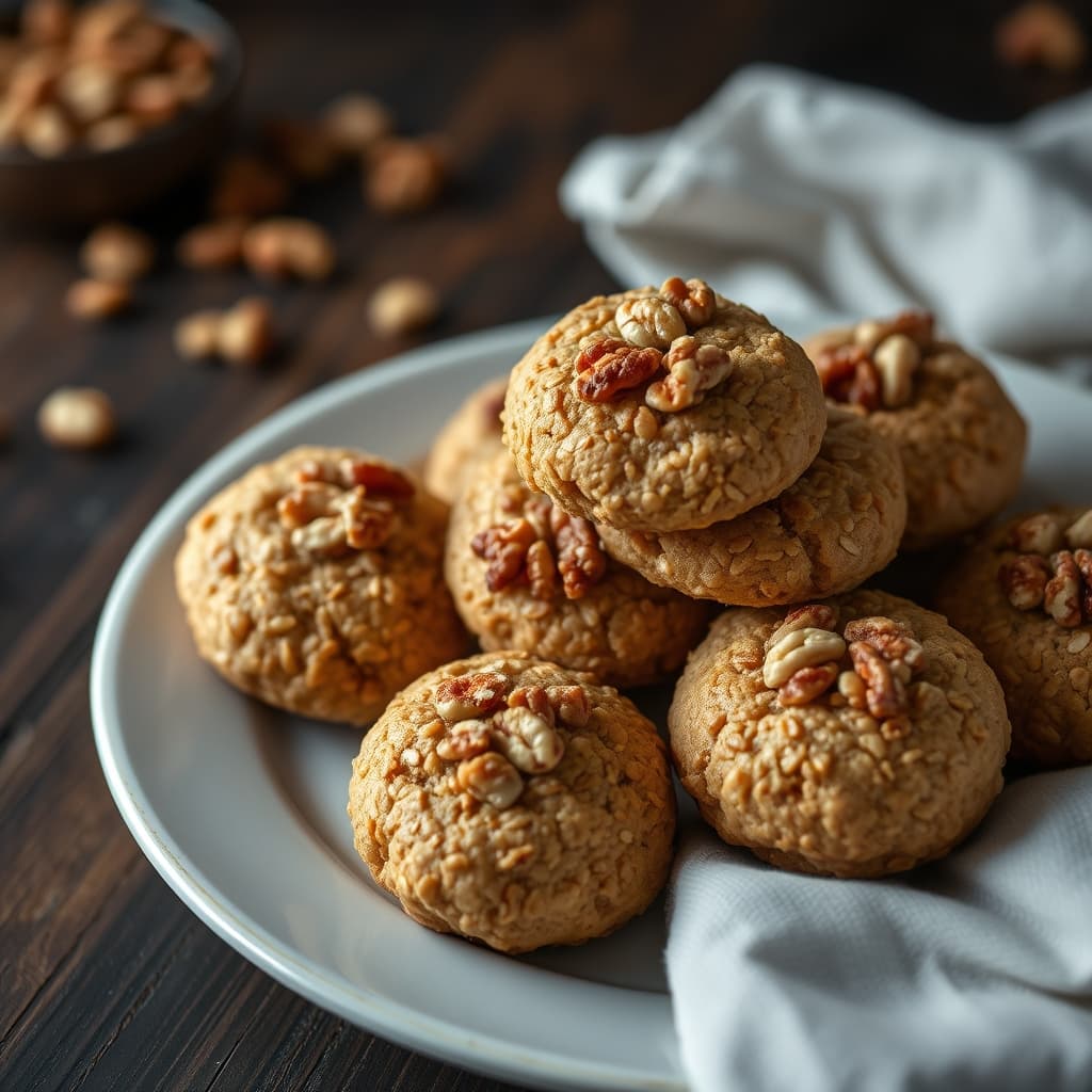 4 Malzemeli Fit Kurabiye tarifi görseli - 15 kişilik, 180 TL maliyet
