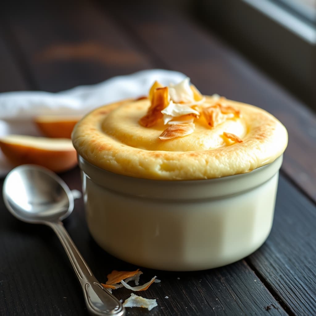 Hindistan Cevizli Sufle tarifi görseli - 2 kişilik 47 TL