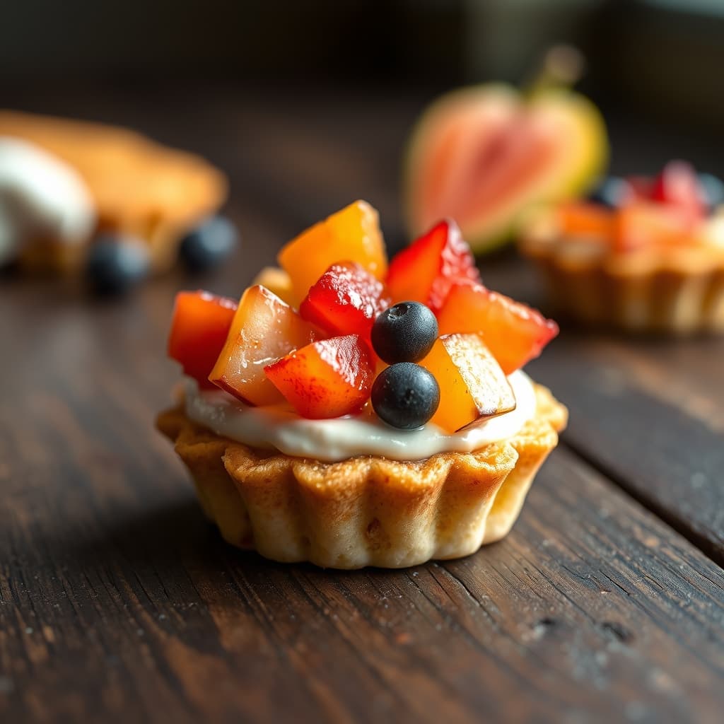 Mevsim Meyveli Tartolet tarifi görseli - 16 kişilik, 181 TL maliyet