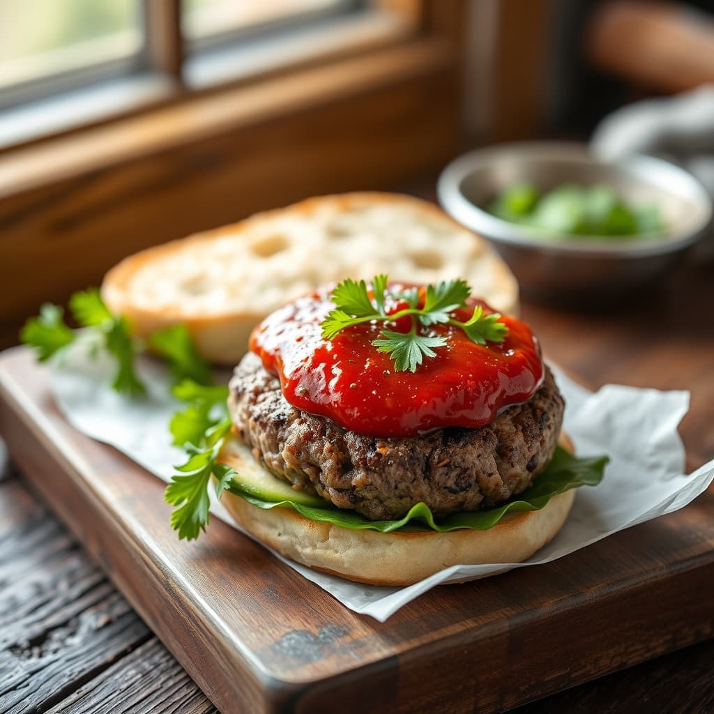 Islak Hamburger tarifi görseli - 6 kişilik, 340 TL maliyet