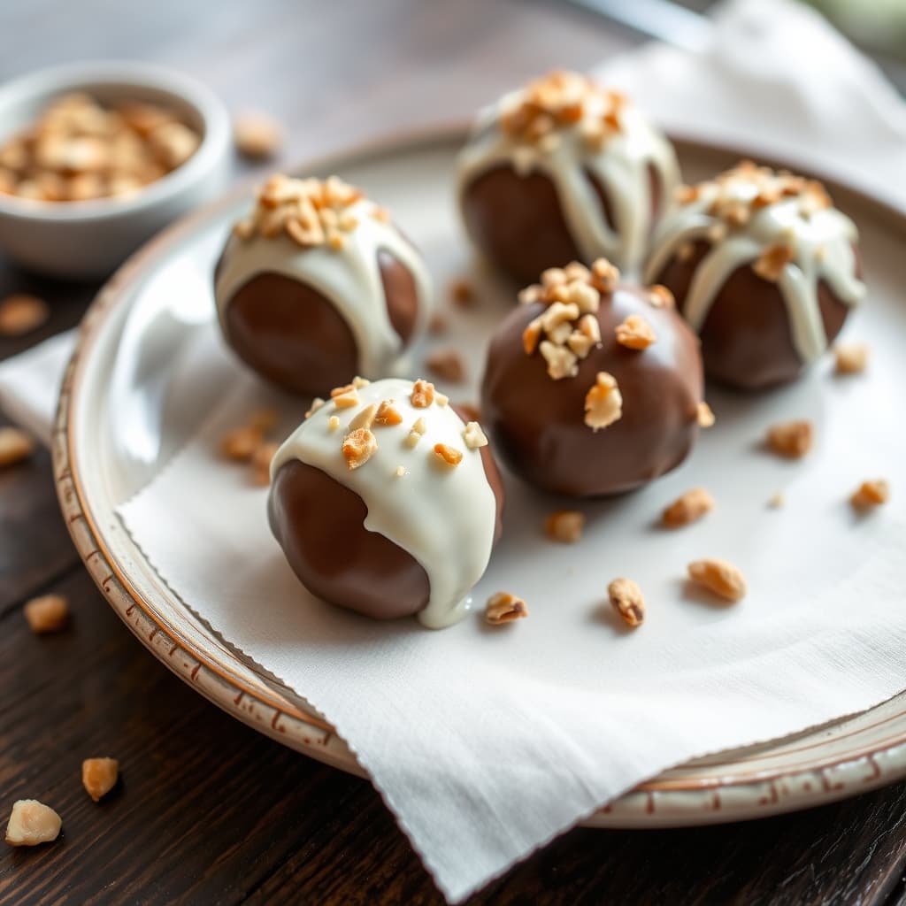 Çikolatalı Profiterol Topları tarifi görseli - 10 kişilik, 388 TL maliyet
