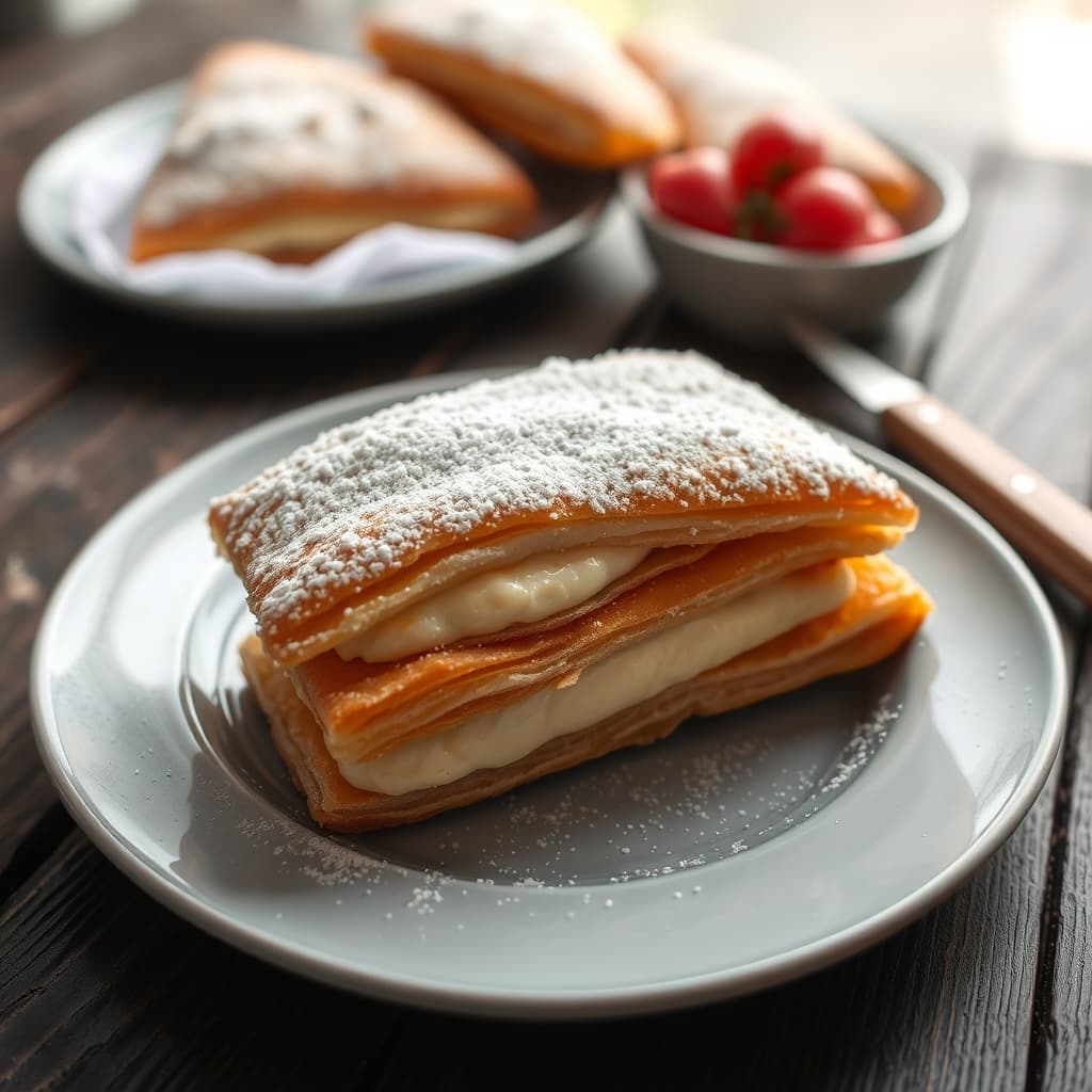 Milföy Pastası tarifi görseli - 8 kişilik, 192 TL maliyet