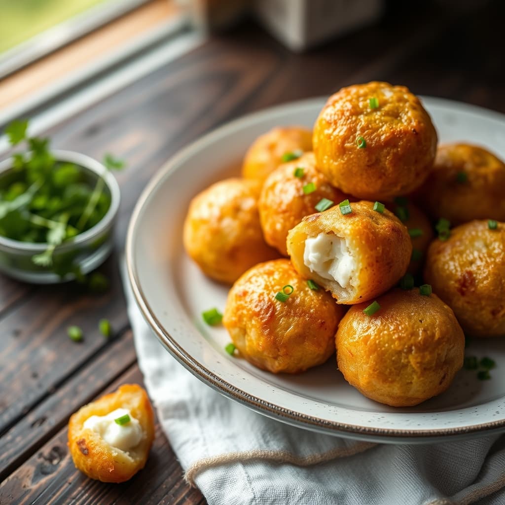 Peynirli Patates Topları tarifi görseli - 20 kişilik, 140 TL maliyet