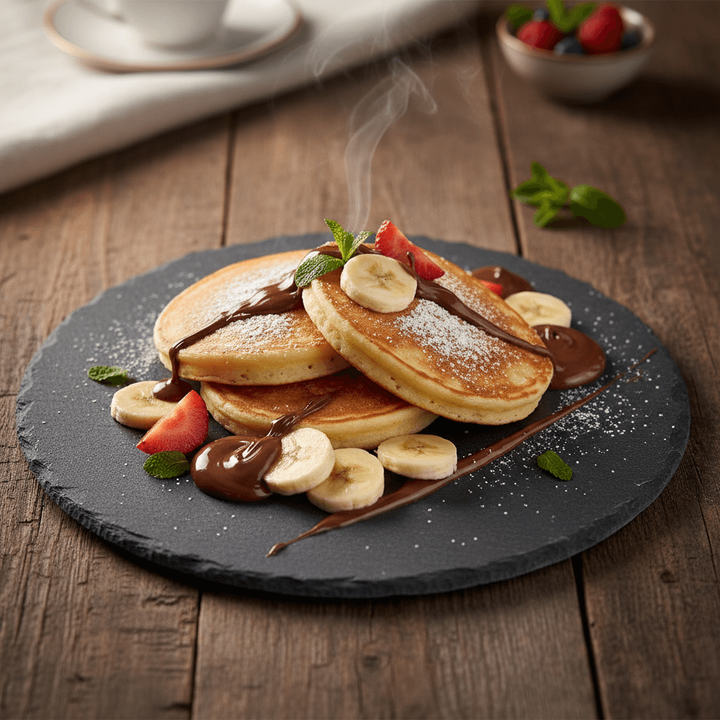 Kahvaltılık Pankek tarifi görseli - 6 kişilik, 72 TL maliyet