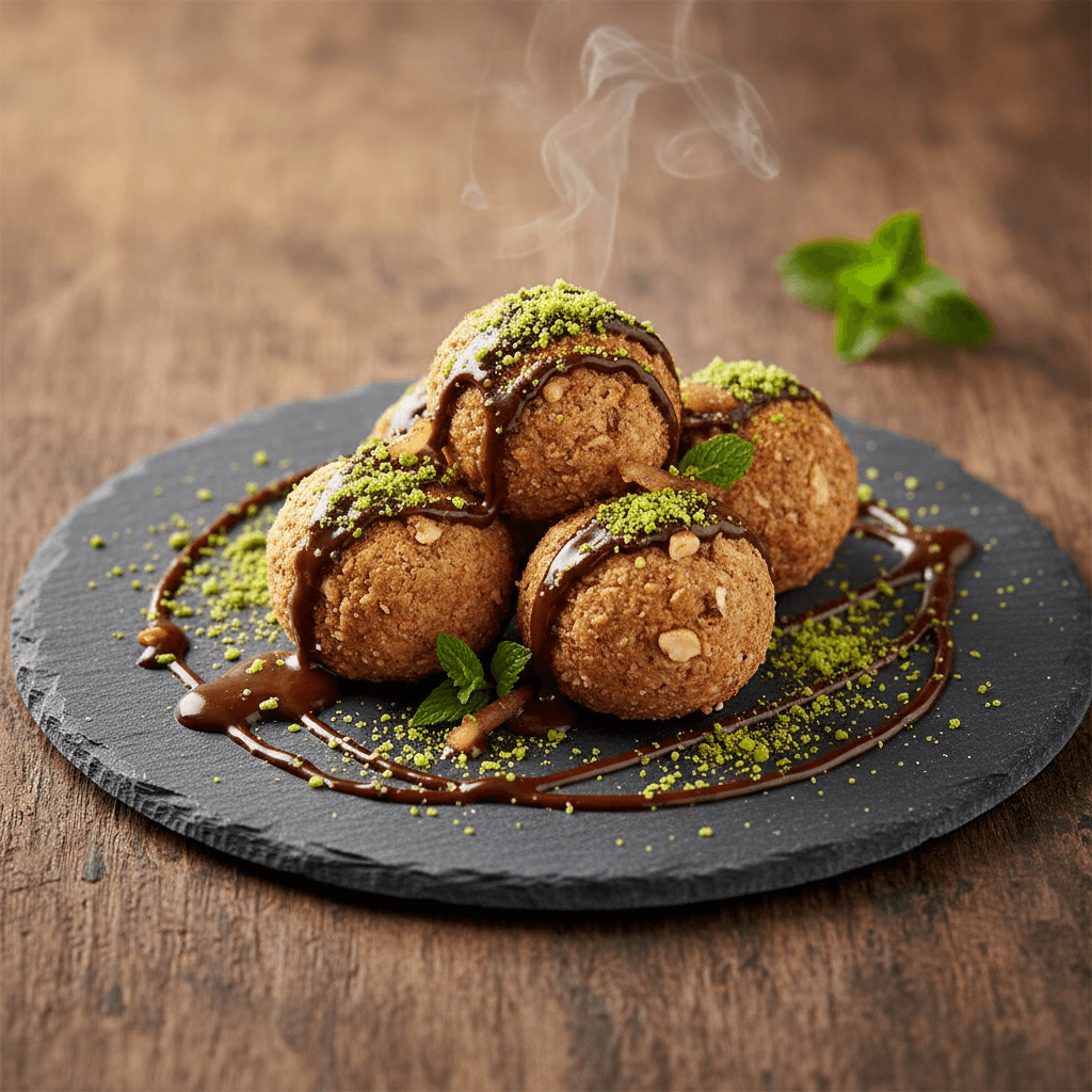 Elmalı Bisküvi Topları tarifi görseli - 4 kişilik, 307 TL maliyet