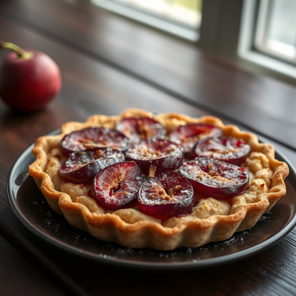 Mürdüm Erikli Tart tarifi görseli - 6 kişilik, 121 TL maliyet
