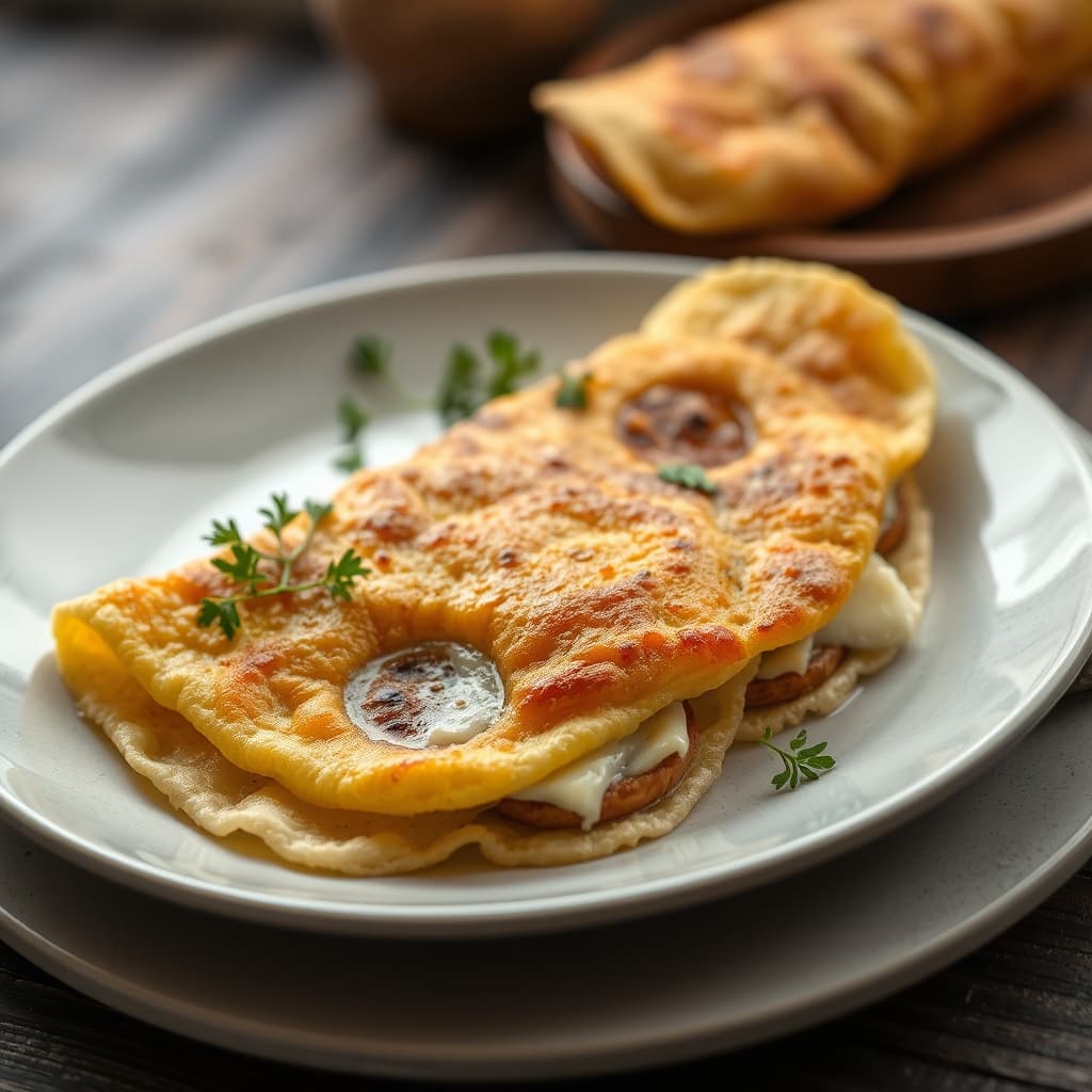 Kaşarlı Simit Omlet tarifi görseli - 2 kişilik, 88 TL maliyet