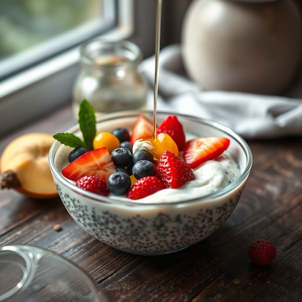 Chia Puding tarifi görseli - 2 kişilik, 34 TL maliyet