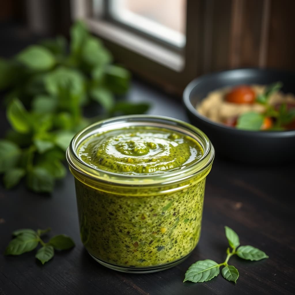Pesto Sos tarifi görseli - 2 kişilik, 480 TL maliyet
