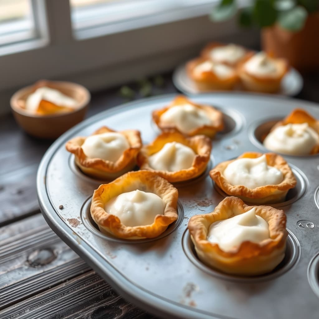 Muffin Kalıbında Su Böreği tarifi görseli - 8 kişilik, 165 TL maliyet
