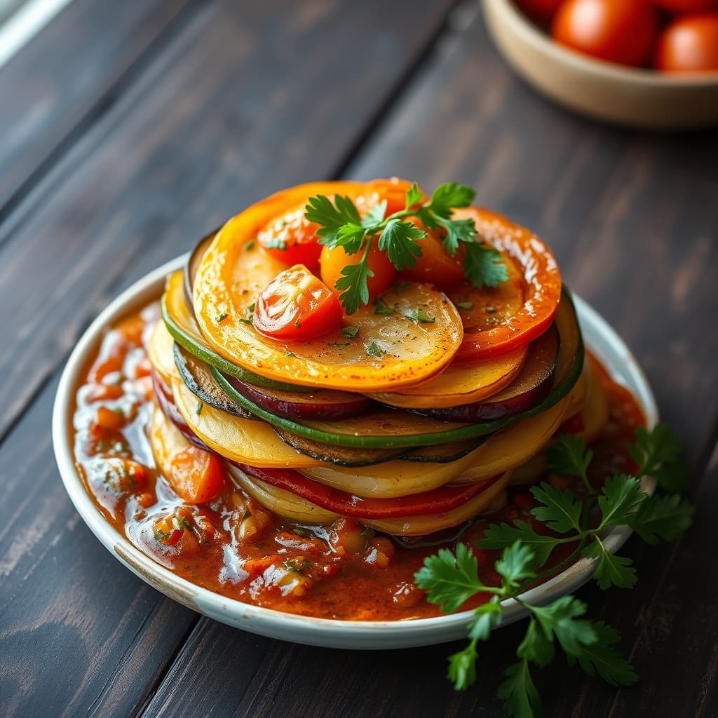 Ratatouille tarifi görseli - 4 kişilik, 576 TL maliyet