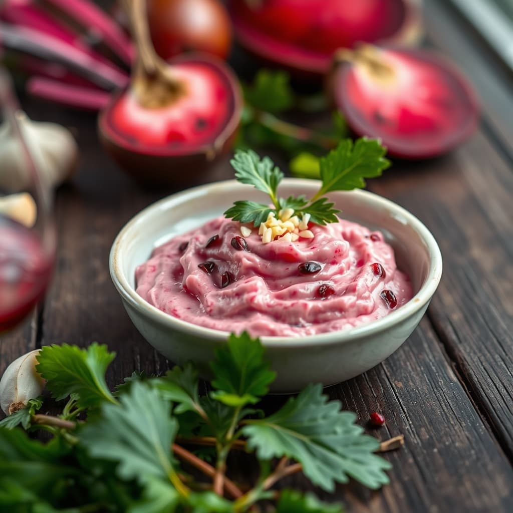 Kırmızı Pancar Salatası tarifi görseli - 4 kişilik, 92 TL maliyet
