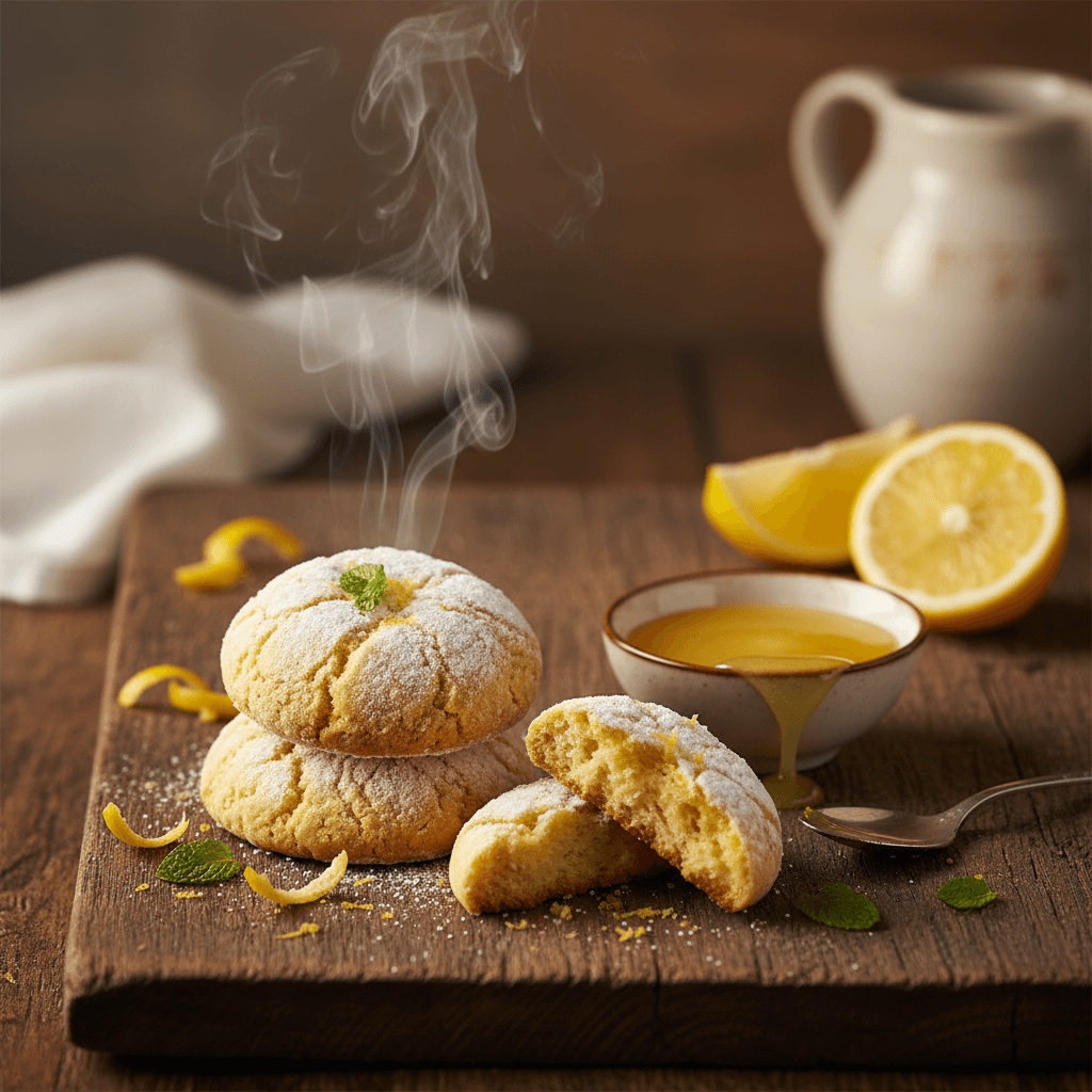 Limonlu Kurabiye tarifi görseli - 24 kişilik, 74 TL maliyet
