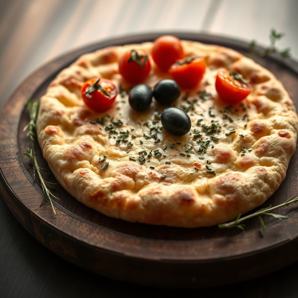 Focaccia tarifi görseli - 6 kişilik, 142 TL maliyet