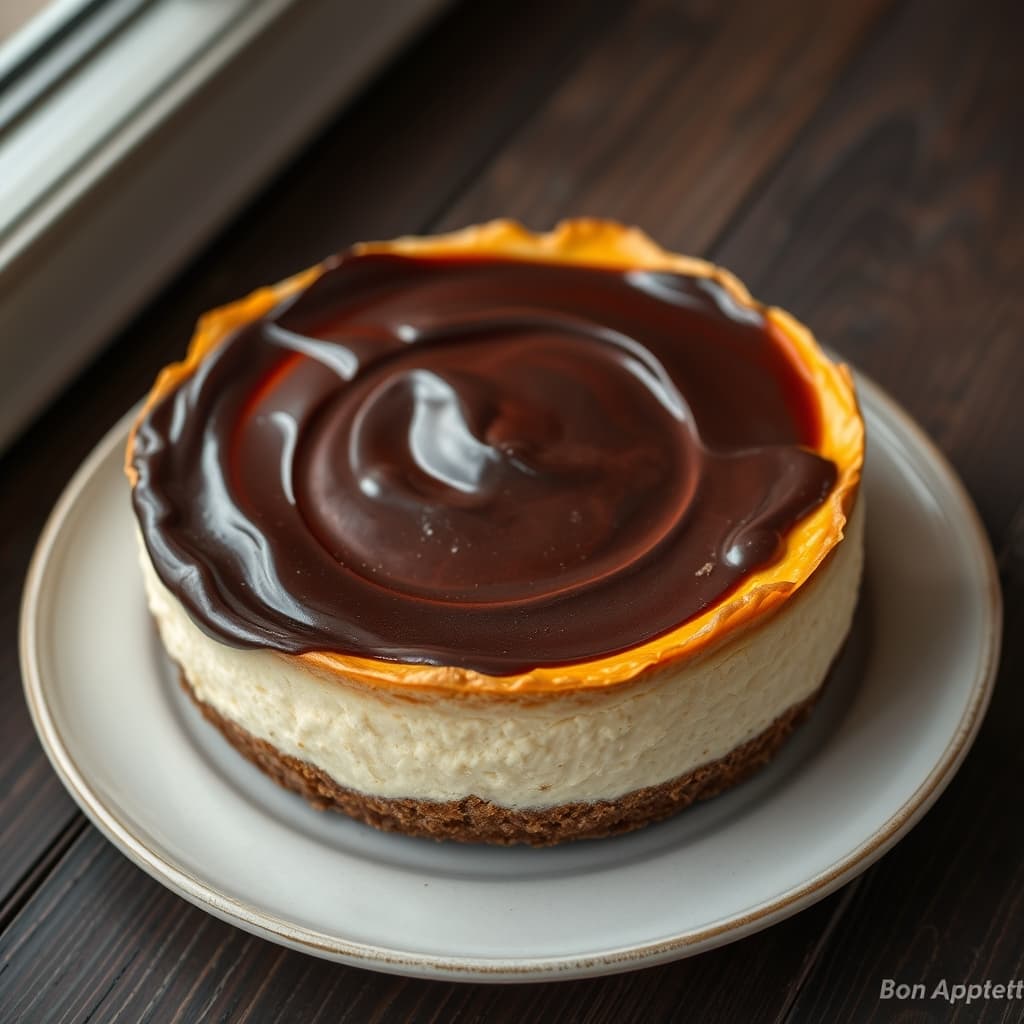 Çikolatalı San Sebastian Cheesecake tarifi görseli - 8 kişilik 784 TL