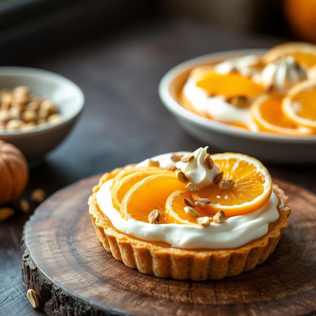 Portakallı Tart Pasta tarifi görseli - 12 kişilik, 271 TL maliyet