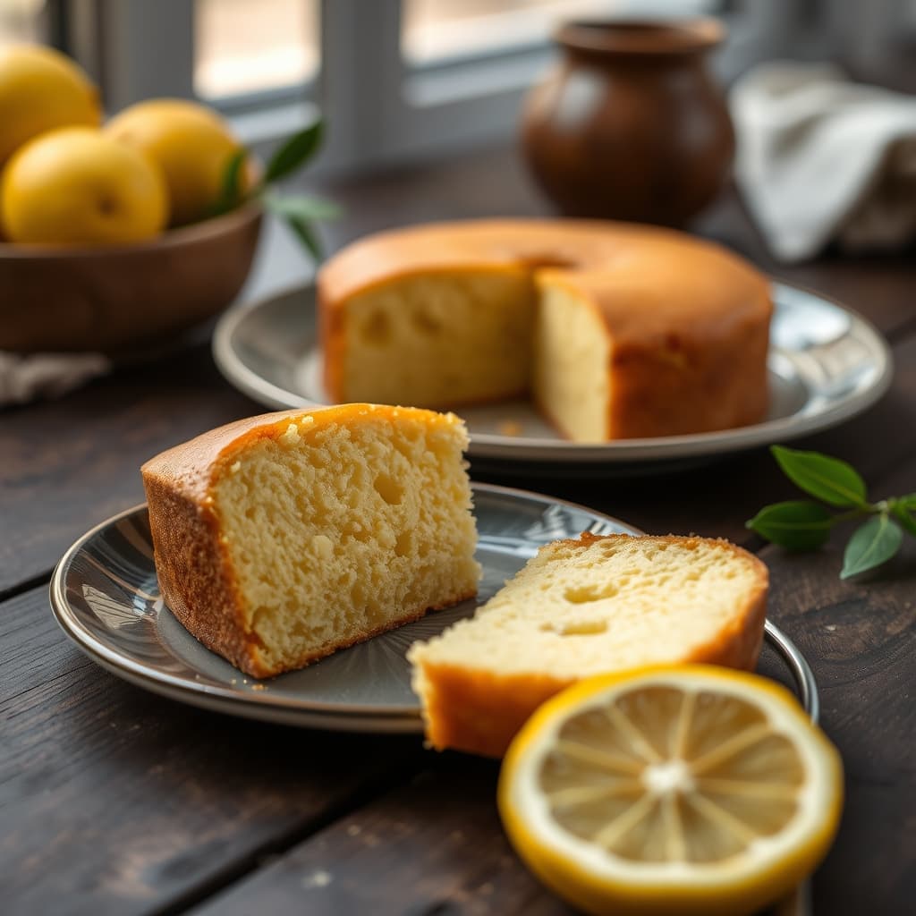 Az Yağlı Limonlu Kek tarifi görseli - 6 kişilik, 86 TL maliyet