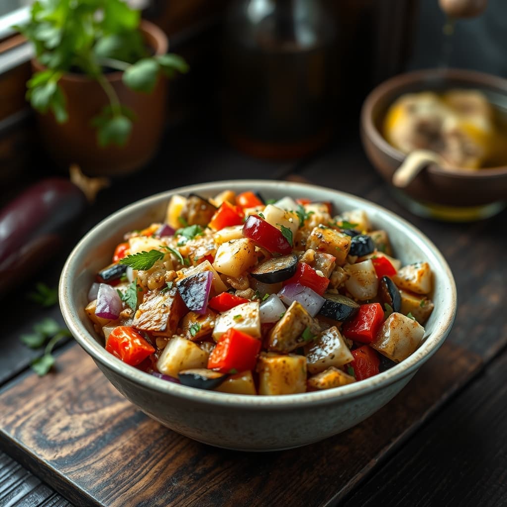 Köz Salatası tarifi görseli - 4 kişilik 923 TL