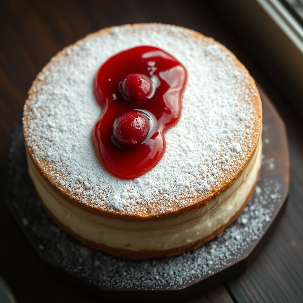 Kolay Vişneli Cheesecake tarifi görseli - 6 kişilik, 443 TL maliyet